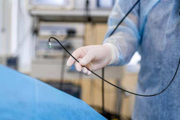 Manipulator digital endoscope for Colonoscopy