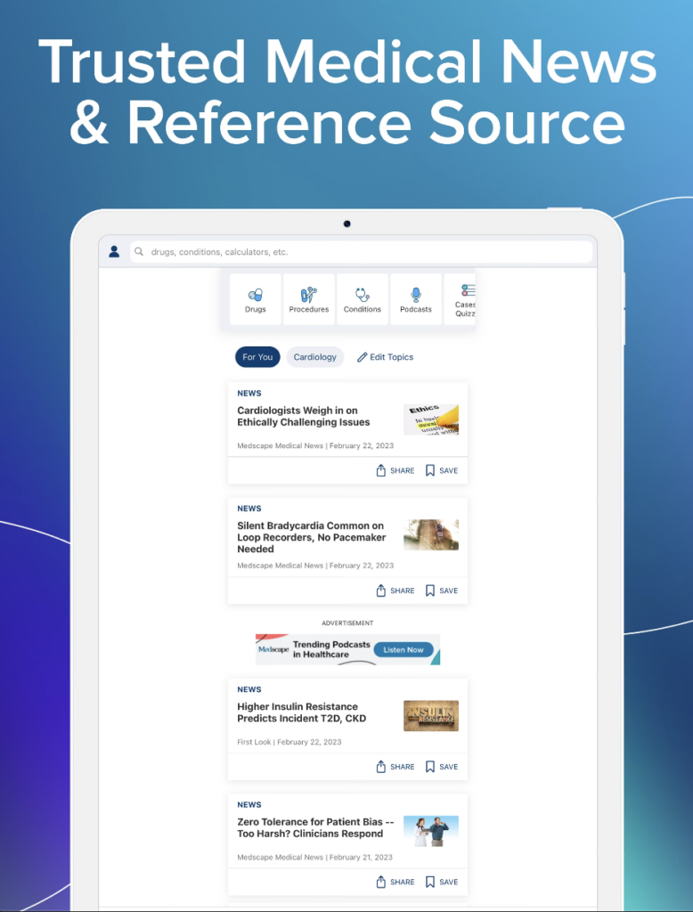 Medscape- Best Source of Medical Information