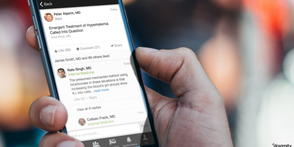 Doximity: Best for Social Networking in Healthcare